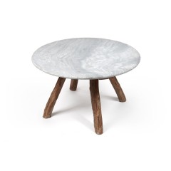 ROUND MARBLE TOP TABLE 130 